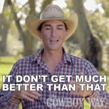 It Dont Get Much Better Than That Cody Harris GIF - It Dont Get Much Better Than That Cody Harris The Cowboy Way GIFs