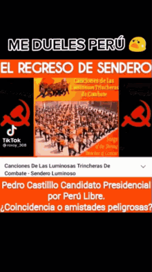Pedro Castillo Sendero Luminoso GIF - Pedro Castillo Sendero Luminoso Socialista Comunista GIFs