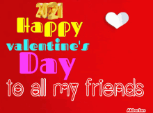 Animated Greeting Card Happy Valentines Day2021 GIF - Animated Greeting Card Happy Valentines Day2021 GIFs