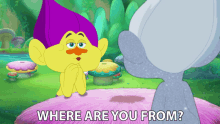 Where Are You From Smidge GIF - Where Are You From Smidge Guy Diamond GIFs