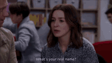Greys Anatomy Amelia Shepherd GIF - Greys Anatomy Amelia Shepherd Whats Your Real Name GIFs