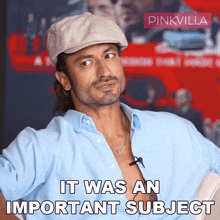 It Was An Important Subject Vidyut Jammwal GIF - It Was An Important Subject Vidyut Jammwal Pinkvilla GIFs