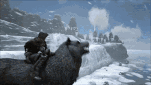 Ark Snow GIF - Ark Snow Dire GIFs