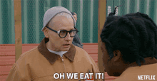Oh We Eat It Hungry GIF - Oh We Eat It Hungry Snack GIFs