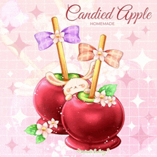 Candied Apple Homemade GIF