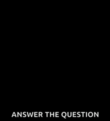 a cartoon of a man with a mustache and the words answer the question below him