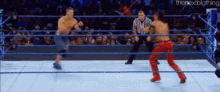 John Cena Shinsuke Nakamura GIF - John Cena Shinsuke Nakamura You Cant See Me GIFs
