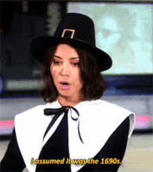 Parks And Rec April Ludgate GIF - Parks And Rec April Ludgate I Assumed It Was The1690s GIFs