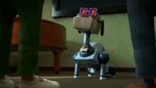 Robot Dog Rusty GIF