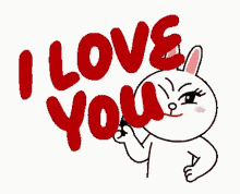 Dk I Love You GIF - Dk I Love You Bunny GIFs