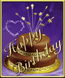 Birthday Happy Birthday GIF - Birthday Happy Birthday Chocolate Cake GIFs