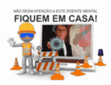 Bolsonaro Construction GIF - Bolsonaro Construction Stop GIFs