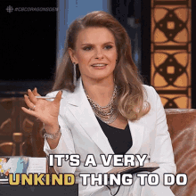 Its A Very Unkind Thing To Do Michele Romanow GIF