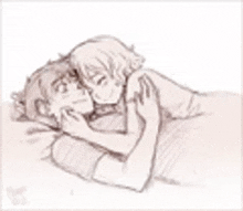 Couple Hug Bed Hug GIF - Couple Hug Bed Hug GIFs