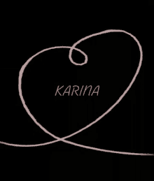 Karina Love GIF - Karina Love Heart GIFs