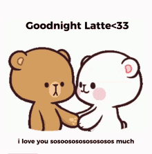 Goodnight Latte GIF