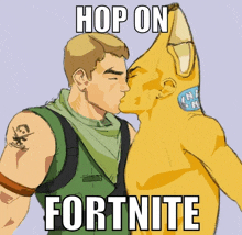 Hop On Fortnite GIF