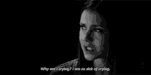 Sick Of Crying Elena GIF - Sick Of Crying Elena Tvd GIFs