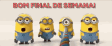 Bom Final De Semana / Minions / Finde / Fim De Semana GIF