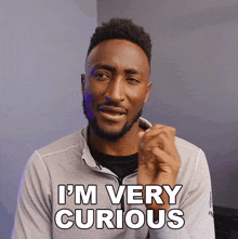 I'M Very Curious Marques Brownlee GIF - I'M Very Curious Marques Brownlee I'M Really Intrigued GIFs