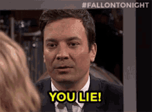 Lies Jimmy Fallon GIF - Lies Jimmy Fallon Tonight Show GIFs
