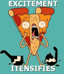 Pizza Steve Excited GIF - Pizza Steve Excited Uncle Grandpa GIFs