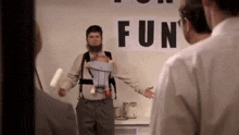 Mose Schrute Welcome Children GIF - Mose Schrute Welcome Children The Office GIFs