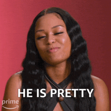 He Is Pretty Brittany James GIF - He Is Pretty Brittany James Twin Love GIFs