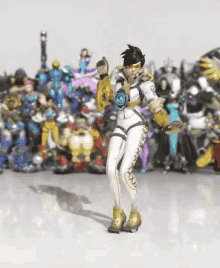 Tracer Overwatch GIF - Tracer Overwatch Dance GIFs