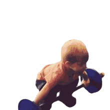 weightlifting baby heavy heavy lifting exercise cute