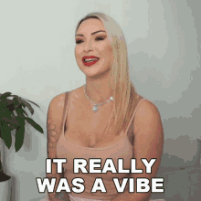 It Really Was A Vibe Tracy Kiss GIF