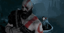 Kratos God Of War GIF - Kratos God Of War Pulling GIFs