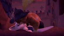 Puss And Dulcinea Puss In Boots GIF - Puss And Dulcinea Puss In Boots Dulcinea GIFs