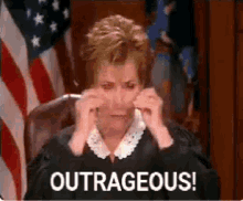 Judge Judy Outrageous GIF - Judge Judy Outrageous Serious GIFs