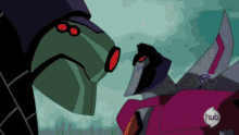 Transformers Animated Transformers GIF - Transformers Animated Transformers Get Along GIFs