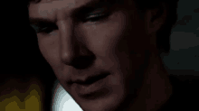 Benedict Cumberbatch Blinking GIF - Sherlock Sherlockpbs Pbs GIFs