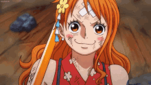 Nami One Piece GIF - Nami One Piece Face GIFs