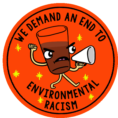 Abpartners Environmental Racism Sticker - Abpartners Environmental Racism Water Crisis Stickers