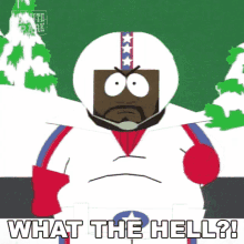 What The Hell Jerome Chef Mcelroy GIF - What The Hell Jerome Chef Mcelroy South Park GIFs