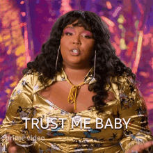 Trust Me Baby Lizzo GIF - Trust Me Baby Lizzo Lizzos Watch Out For The Big Grrrls GIFs