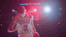 Bulls Jersey Lonzo Ball GIF - Bulls Jersey Lonzo Ball Chicago Bulls GIFs