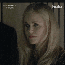 a hulu ad for nine perfect strangers shows a woman