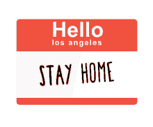 Stay Home La GIF - Stay Home La Chill GIFs
