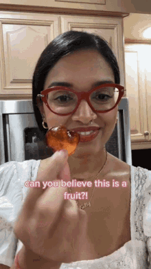 Can You Believe This Is A Fruit GIF - Can You Believe This Is A Fruit Chef Priyanka GIFs