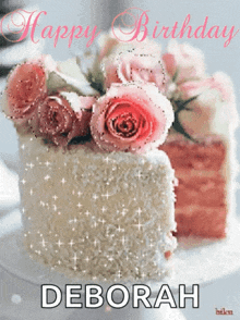 Happybirthday Cake GIF - Happybirthday Cake Rose GIFs
