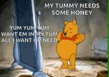 Disney Winnie The Pooh GIF - Disney Winnie The Pooh My Tummy GIFs