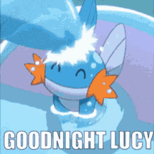 Goodnight Lucy Mudkip GIF - Goodnight Lucy Mudkip Pokemon GIFs