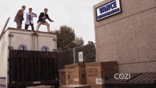 The Office Parkour GIF - The Office Parkour Fail GIFs