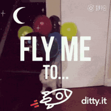 Flymetothemoon GIF - Flymetothemoon Fly Moon GIFs