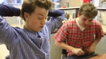 Taylor GIF - Hair I Dont Know What To Do Taylor Caniff GIFs